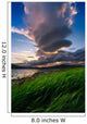 Giant Stacked Lenticular Cloud Wall Decal