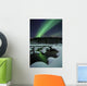 Aurora Borealis over Tennevik Wall Decal