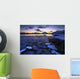 Ice Flakes Drifting against Wall Decal