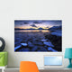 Ice Flakes Drifting against Wall Decal