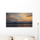Midnight Sun over Tjeldsundet Wall Decal