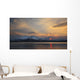 Midnight Sun over Tjeldsundet Wall Decal