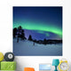 Aurora Borealis and Shooting Wall Decal