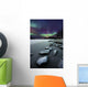 Aurora Borealis over Sandvannet Wall Decal Design 2