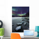 Aurora Borealis over Sandvannet Wall Decal Design 2