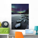 Aurora Borealis over Sandvannet Wall Decal Design 2