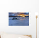 Winter Sunset over Tjeldsundet Wall Decal