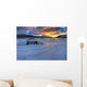 Winter Sunset over Tjeldsundet Wall Decal