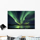 Aurora Borealis over Tjeldsundet Wall Decal