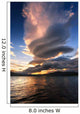 Massive Stacked Lenticular Cloud Wall Decal