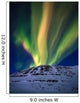 Aurora Borealis over Toviktinden Wall Decal