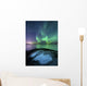 Aurora Borealis over Vagsfjorden Wall Decal