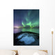 Aurora Borealis over Vagsfjorden Wall Decal