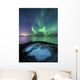 Aurora Borealis over Vagsfjorden Wall Decal
