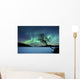 Aurora Borealis over Sandvannet Wall Decal Design 1