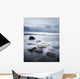 Long Exposure Scene Rocks Wall Decal