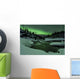 Aurora Borealis over Tennevik Wall Decal Design 3