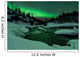 Aurora Borealis over Tennevik Wall Decal Design 3