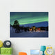 Aurora Borealis Tennevik Lake Wall Decal Design 2