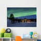 Aurora Borealis Tennevik Lake Wall Decal Design 2