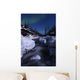 Aurora Borealis over Tennevik Wall Decal Design 2