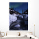 Aurora Borealis over Tennevik Wall Decal Design 2