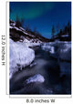 Aurora Borealis over Tennevik Wall Decal Design 2