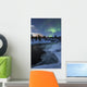 Aurora Borealis over Tennevik Wall Decal