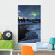 Aurora Borealis over Tennevik Wall Decal