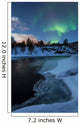 Aurora Borealis over Tennevik Wall Decal