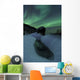 Aurora Borealis over Frozen Wall Decal Design 2