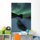 Aurora Borealis over Frozen Wall Decal Design 2