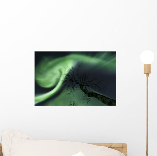 Northern Lights Arctic Wilderness Wall Decal Design 4