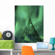 Powerlines and Aurora Borealis Wall Decal Design 2
