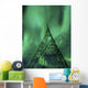 Powerlines and Aurora Borealis Wall Decal Design 2