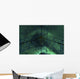 Powerlines and Aurora Borealis Wall Decal Design 1