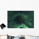 Powerlines and Aurora Borealis Wall Decal Design 1