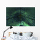 Powerlines and Aurora Borealis Wall Decal Design 1