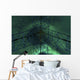 Powerlines and Aurora Borealis Wall Decal Design 1