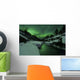 Aurora Borealis over Tennevik Wall Decal Design 1