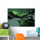 Aurora Borealis over Tennevik Wall Decal Design 1