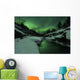Aurora Borealis over Tennevik Wall Decal Design 1
