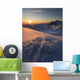 Midnight Sun above Lilletinden Wall Decal