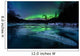 Aurora Borealis over Frozen Wall Decal Design 1