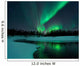 Reflected Aurora over Frozen Wall Decal Design 2