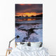 Fiery Sunrise over Lavangsfjord Wall Decal Design 1