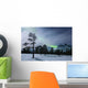 Moonlight and Aurora Borealis Wall Decal Design 2