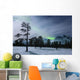 Moonlight and Aurora Borealis Wall Decal Design 2