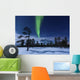 Moonlight and Aurora Borealis Wall Decal Design 1