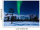 Moonlight and Aurora Borealis Wall Decal Design 1